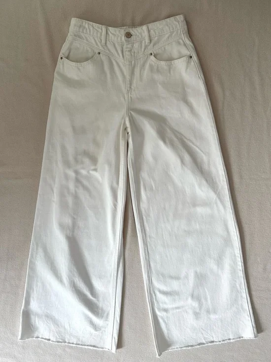 DESIGUAL Wide Leg Jeans EU 36/ US 4 - Picture 9 of 15